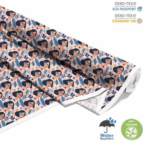 TESSUTI DECORATIVI PER ESTERNI OXFORD - Motivo Femminile  DX10036 (1/5)