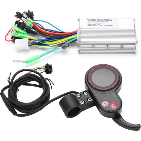 Contrôleur sans balais étanche sensible avec écran LED pour vélo électrique trottinette (1/5)