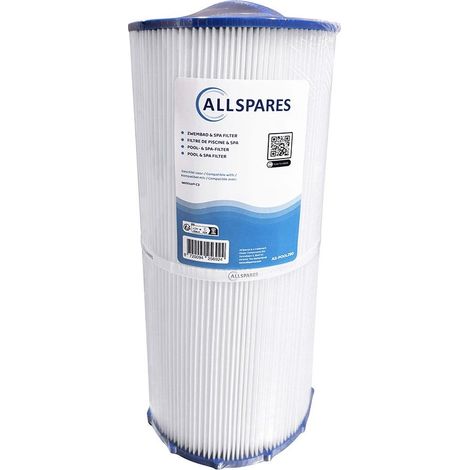 Filtro per piscine AllSpares compatibile con Weltico C3 / 62613 (Ø180x395mm)