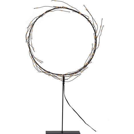 LED Deko-Tischleuchte -Nike', 95 LEDs, schwarz (1/5)