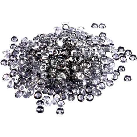 Perles de Pluie Décoratives "Translucide" 110g Noir