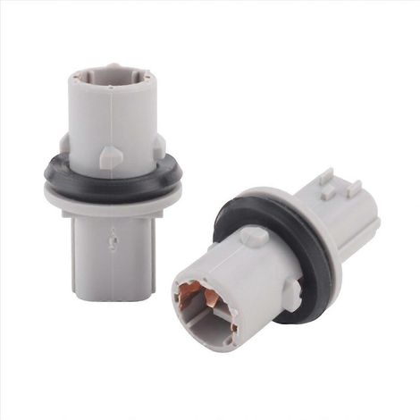 2Pcs Douille d'ampoule T10 pour clignotant, connecteur compatible, jeu de 2 pièces (1/5)