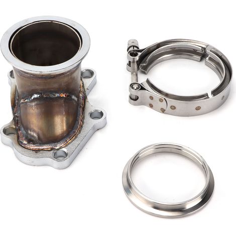 Adaptateur de Conversion de bande en V, bride de tuyau de descente Turbo à 5 boulons, remplacement pour Subaru Forester XT modèles 2004 à 2008