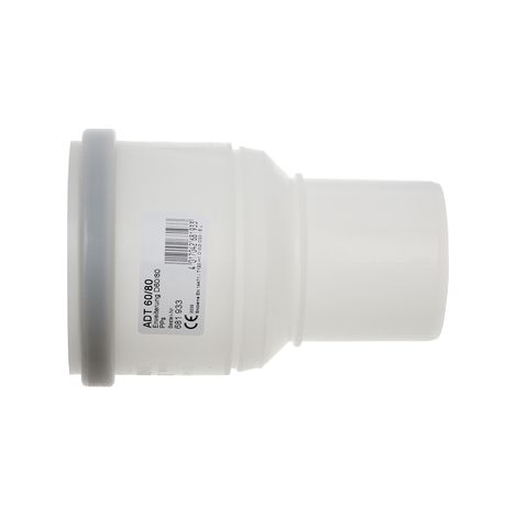 Brötje Adaptador Ampliación de DN 60 - DN 80, PPs, 681933