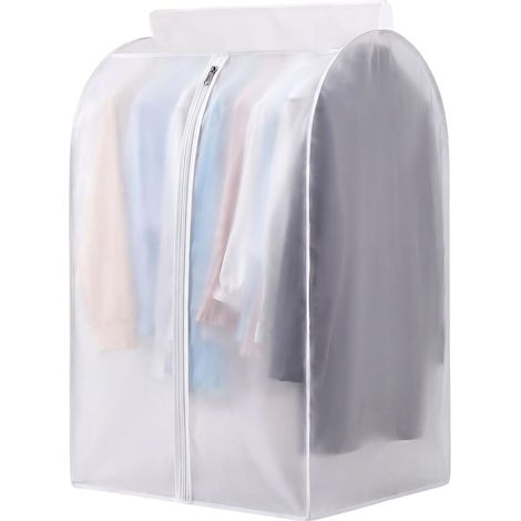 90 x 60 x 50cm Transparent Garment Bag, Hanging Garment Bag (1/5)