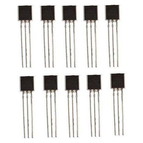 10 Transistor, NPN 800 mA, BC337, TO-92, Électronique