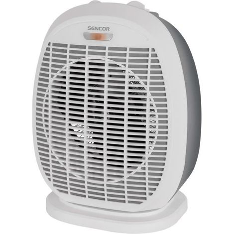 Radiateur a air chaud - SENCOR - SFH 7057WH - 2000 W - 2 niveaux de chauffage - Thermostat - Blanc (1/4)
