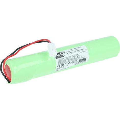 vhbw Akku Ersatz für INFICON A19267-460015-LSG, EAC-460015-003, 712-700-G1 für Messgerät (3000 mAh, 3,6 V, NiMH)