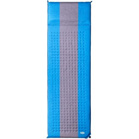 NC4340 blau-graue selbstaufblasende Campingmatte von Nils