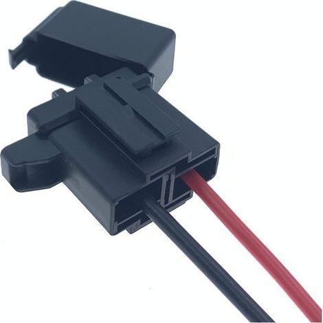 Bote à fusibles BX2017A / Bote à fusibles automobile / Bote à fusibles pour accessoires de phares - Faisceau de cablage - Connecteur BX2152-2 - Connecteur simple