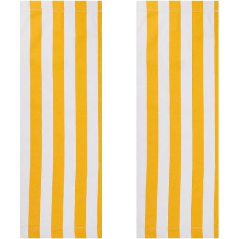 Ersatzbezug für Strandstühle aus Segeltuch, 150 x 75 cm, passend für gestreifte, klappbare Liegestühle für Terrasse, Garten und Terrasse – 2 Stück
