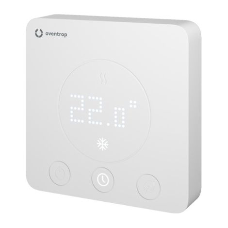 Thermostat d'ambiance OV ClimaCon F 316 pour chauffage au sol, câblé en 24 V
