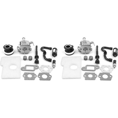 2 x carburateur joint Intake Manifold Bearing carburant tuyau kit pour STIHL MS180 MS170 MS 180 018 017 (1/5)