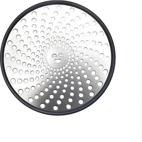 1 pc Attrape Cheveux Lavabo Crépine Tamis Filtre de Vidange de Douche Filtre de Vidange à Bouchon D'égout Crépine D'évier de Cuisine en Acier Inoxydable Crépine de Bain pour Salle de Bain Cuisine et W (1/5)