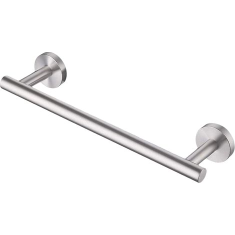 Barre porte-serviettes de salle de bain, porte-serviettes de cuisine, porte-torchons, perçage (1/5)