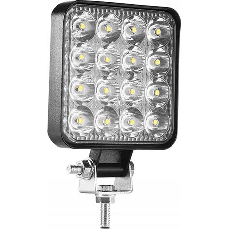 Barra de luz LED de trabajo de 48 W para tractor todoterreno y quad (1 unidad) (1/5)