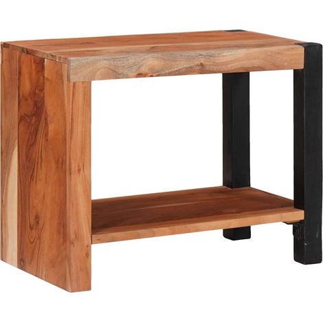 Étagère Marron 50 x 30 x 40 cm Bois d'Acacia Massif (1/5)