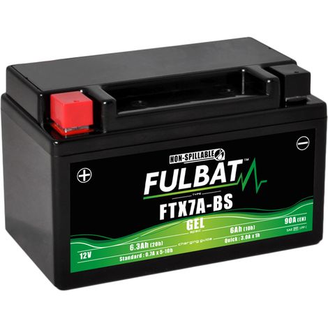 Fullbat FUL GEL-Batterie - FTX7A-BS / YTX7A-BS (Gel, wartungsfrei)