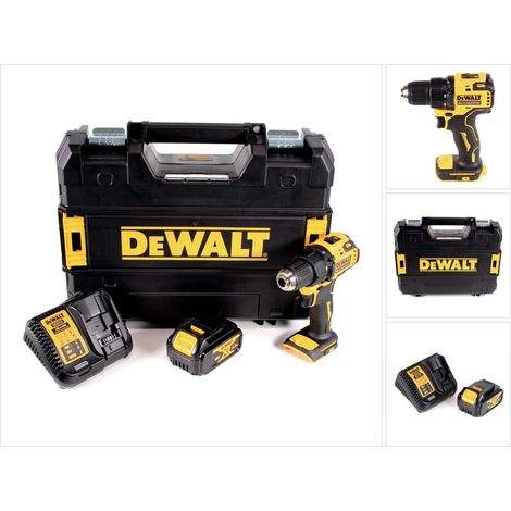 DeWalt DCD708M1T Perceuse-visseuse sans fil 18V Li-Ion Brushless + 1x Batterie 4,0Ah + Chargeur + Coffret (1/5)