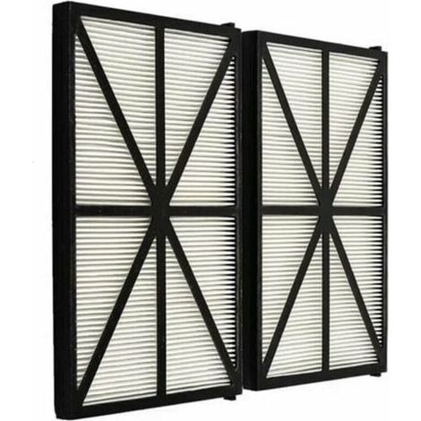 Lot de 2 Panneaux Filtres pour Robot Tiger Shark - RCX70101PAK2 - Noir