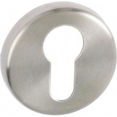 Rosace inox brossé - Modèle : Clé I - MERIGOUS (1/2)
