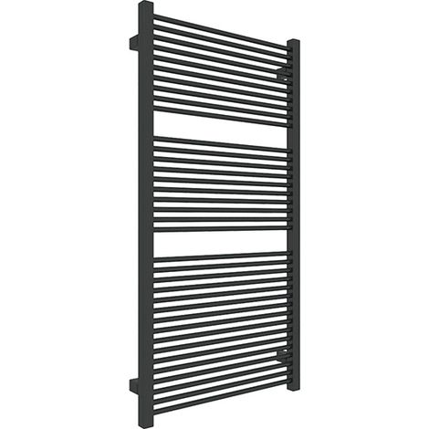 Scaldasalviette misto nero - (HxL) 735x530 mm - 400 Watt - 406 Watt - MIK735-530V2N