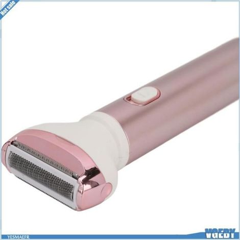Ashata Épilateur Femme 4 en 1 Rechargeable, Trimmer Multifunctionnel et Confortable, Rasoir Électrique (1/5)