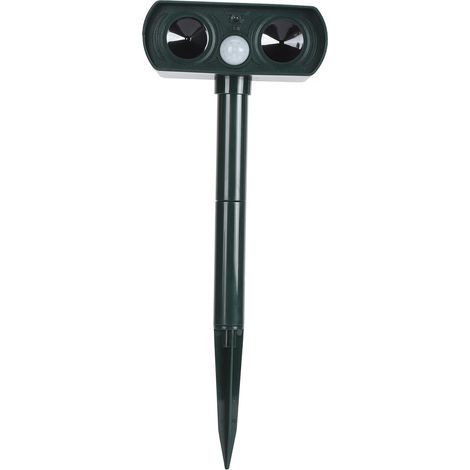 Répulsif solaire ultrasonique professionnel pour animaux, haute sensibilité, infrarouge, longue portée, pour chiens et chats, idéal pour le jardin, la cour et la ferme. (1/5)