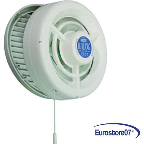 Aspiratore elettrico da finestra serie f mm.160 - mc/h 141 f150 lux281 bianco (1/4)