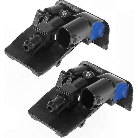 Lanceur de liquide lave-glace pour voitures 2006-2010 - Lot de 2 jets de pare-brise, pompe de pulvérisation, réf. 61667161469 (1/5)