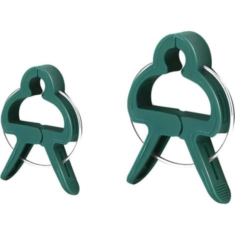 40 pinces de support pour plantes (20 grandes / 20 petites), pinces de fixation en plastique, pour le retrait des clips de swallow