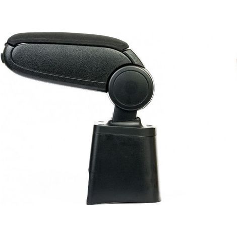 Nouvel accoudoir pour voiture, repose-bras pour Seat Ibiza (2002–2008) et Cordoba, avec revêtement textile noir.
