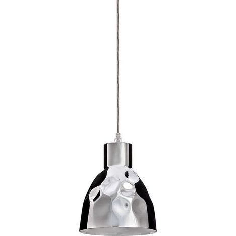 Lampada a sospensione design retrò martello pendolo luce soggiorno illuminazione cromo V-TAC 3712 (1/5)