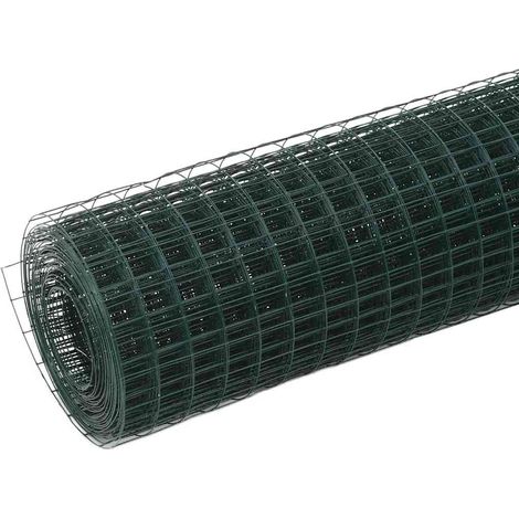 Maison Exclusive - Drahtzaun Stahl mit PVC-Beschichtung 10x0,5 m