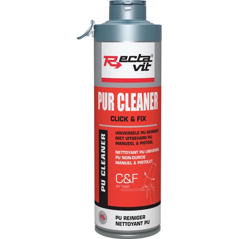 Pur cleaner C&F - Nettoyant PU universel - Rectavit - 500 ml Transparent