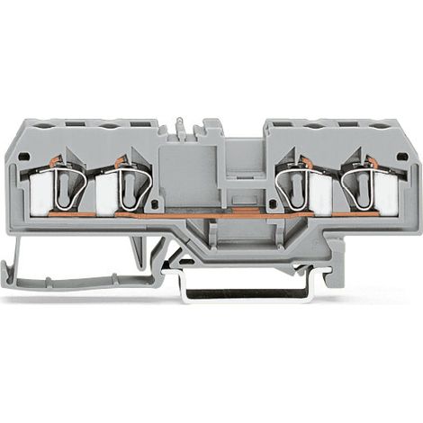 borne de connexion Wago 281-652 4 points de serrage rail DIN (1/3)