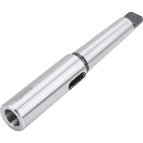 Rallonge et adaptateur de réduction pour douille de perçage à cône Morse, destinée aux montages de tours et de fraiseuses MT3-MT2