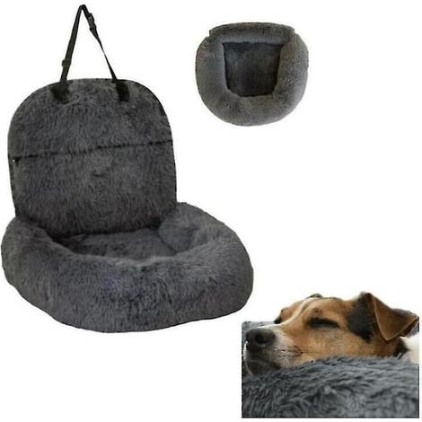 Pelsbarn Coussin de protection pour chien en voiture, coussin apaisant pour chien en voiture, housse de siège lavable pour chien XL (1/4)