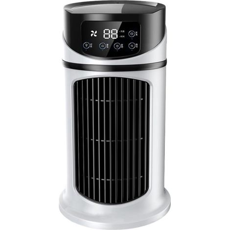 Ventilador de refrigeración USB portátil con humidificador de niebla de 880 ml y 6 velocidades de refrigeración silenciosa. (1/5)