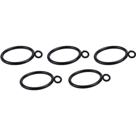 40 Stück Vorhangringe, 38 mm Innendurchmesser, Vorhangringe, Hängeringe für Vorhänge und Stangen, B (1/3)