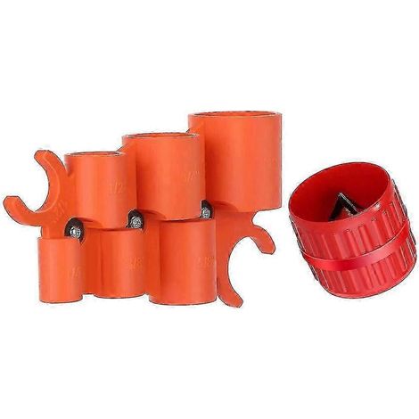Jauges de profondeur et outils d'ébavurage pour tuyaux, alésoirs internes et externes, outils de chanfreinage pour tuyaux en PVC, PPR et laiton C (1/5)