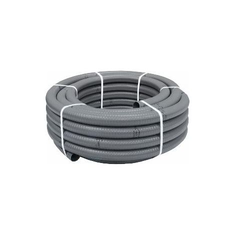FPLUS tubo pvc flexible lf-1 16/20 x 25mts.gris , Tubo pvc flexible 20 mm.en gris, especial aire acondicionado.