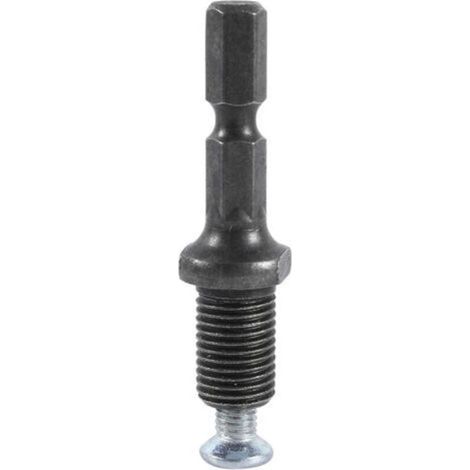 Adaptateur de mandrin pour perceuse à percussion électrique à tige hexagonale, filetage 3/8"-24UNF avec vis (1/5)