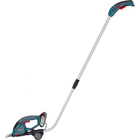 Taille-haie et cisaille à gazon 2 en 1 sans fil avec manche télescopique Könner & Söhnen KS SHT-20V + Extension Pole