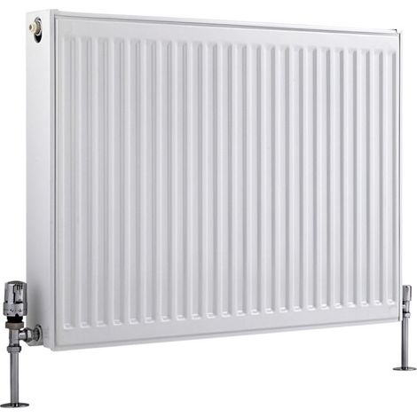 Milano Compact White Type 22 Central Heating Double Panel Horizontal Convector Radiator - 600mm x 900mm (1/5)