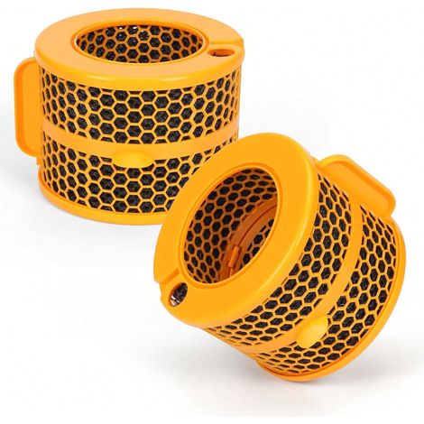 Lot de 2 filtres évaporateurs en fibre pour purificateur d'air, compatible humidificateurs PH01, PH02, PH03, PH04, PH3A (1/4)