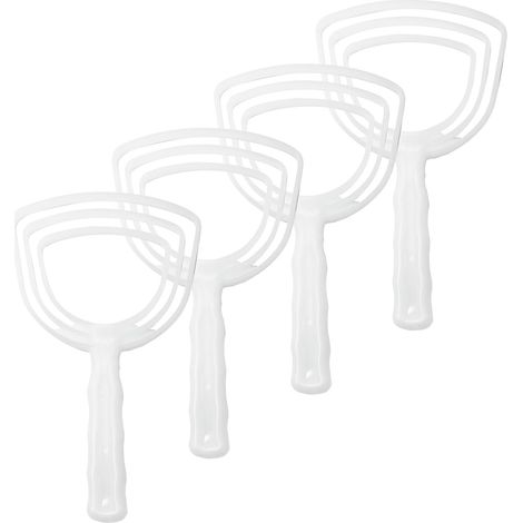 Lot de 4 grattoirs à viande pour os et écailles de poisson, outils polyvalents pour la boucherie et l'écaillage du poisson (1/5)