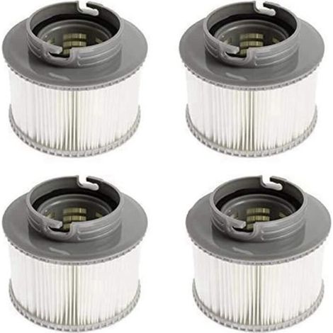 Lot de 4 cartouches filtrantes de rechange pour Bubble Spa (version 2020 améliorée, compatible avec tous les modèles) (1/4)