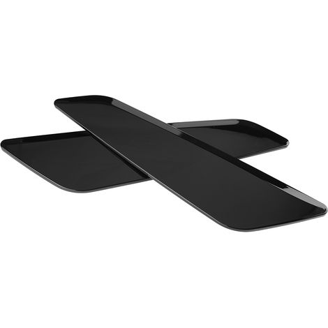 2 Pièces Décoratives Noir Piano pour Prise d'Air d'Aile BMW Série 5 G30 2017-2018 - Autocollant de Garniture de Bouche d'Aération (1/5)