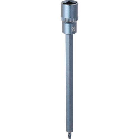 Tournevis Étoile T25, Embout 1/2in Douille Carrée, Acier Allié S2, Outillage pour Clé à Choc (1/5)